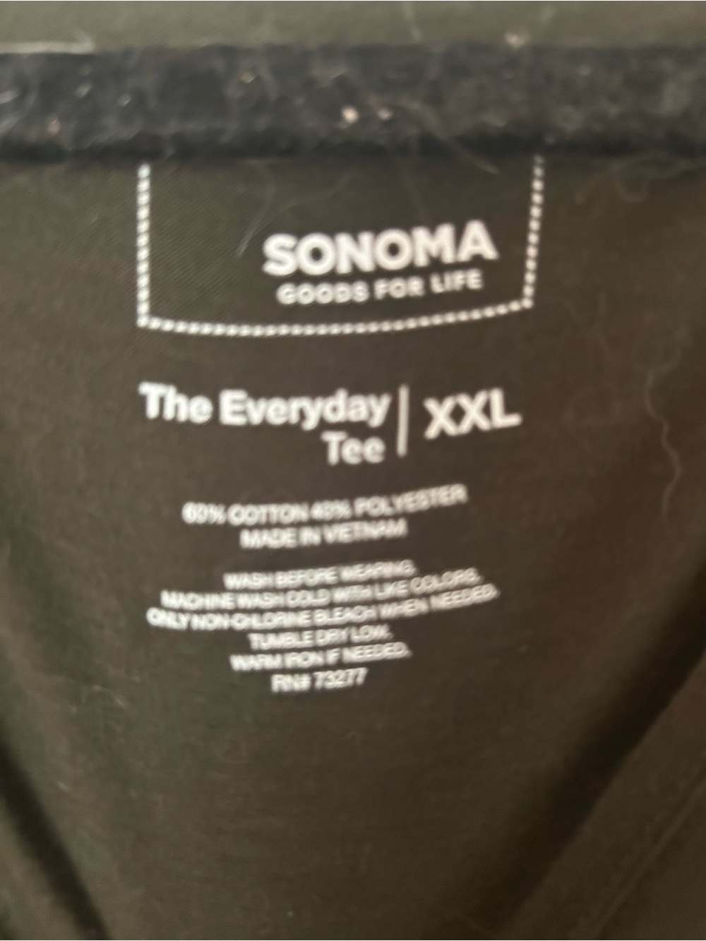 Sonoma Olive Long Sleeve Crew Neck Tee - Picture 2 of 6